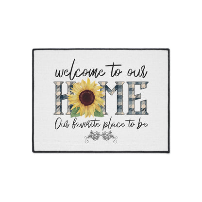 Welcome to Our Home Heavy Duty Welcome Mat