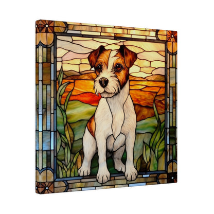 Jack Russell Wall Art Matte Canvas