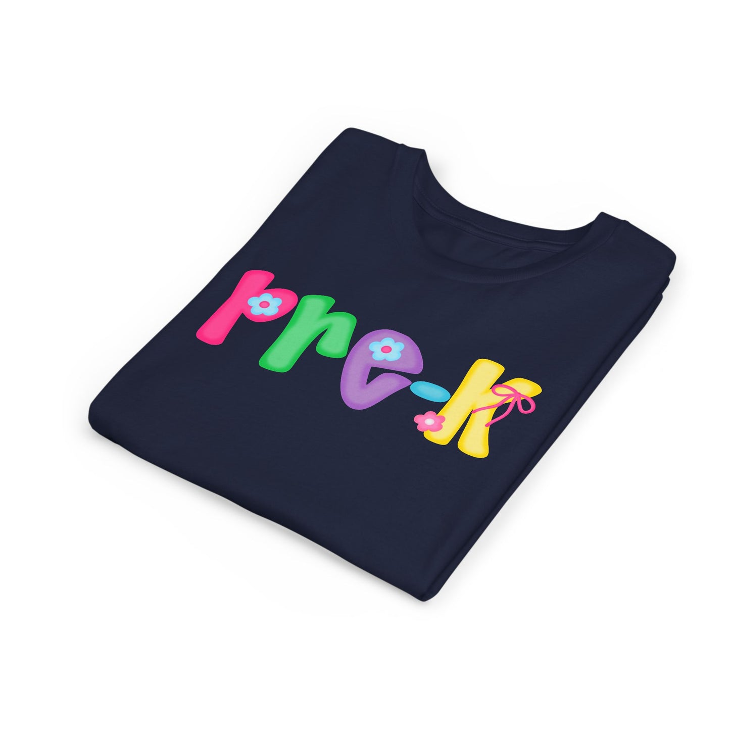 Colorful Pre-K Youth Back to School Tee
