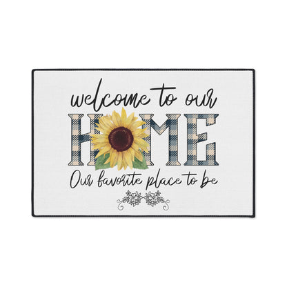 Welcome to Our Home Heavy Duty Welcome Mat