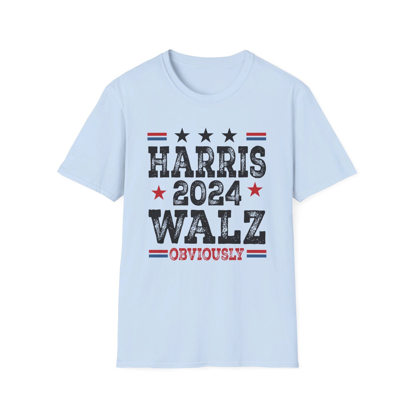 Harris Walz Obviously Unisex Softstyle T-Shirt