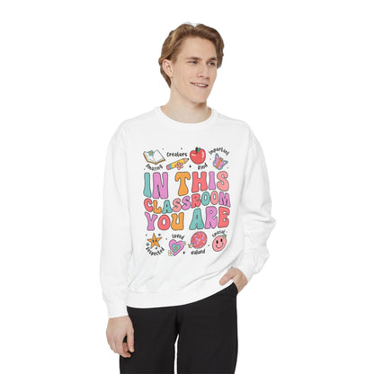 Positive Affirmations Teacher Sweatshirt