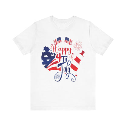 Happy 4th of July Unisex Jersey Short Sleeve Tee