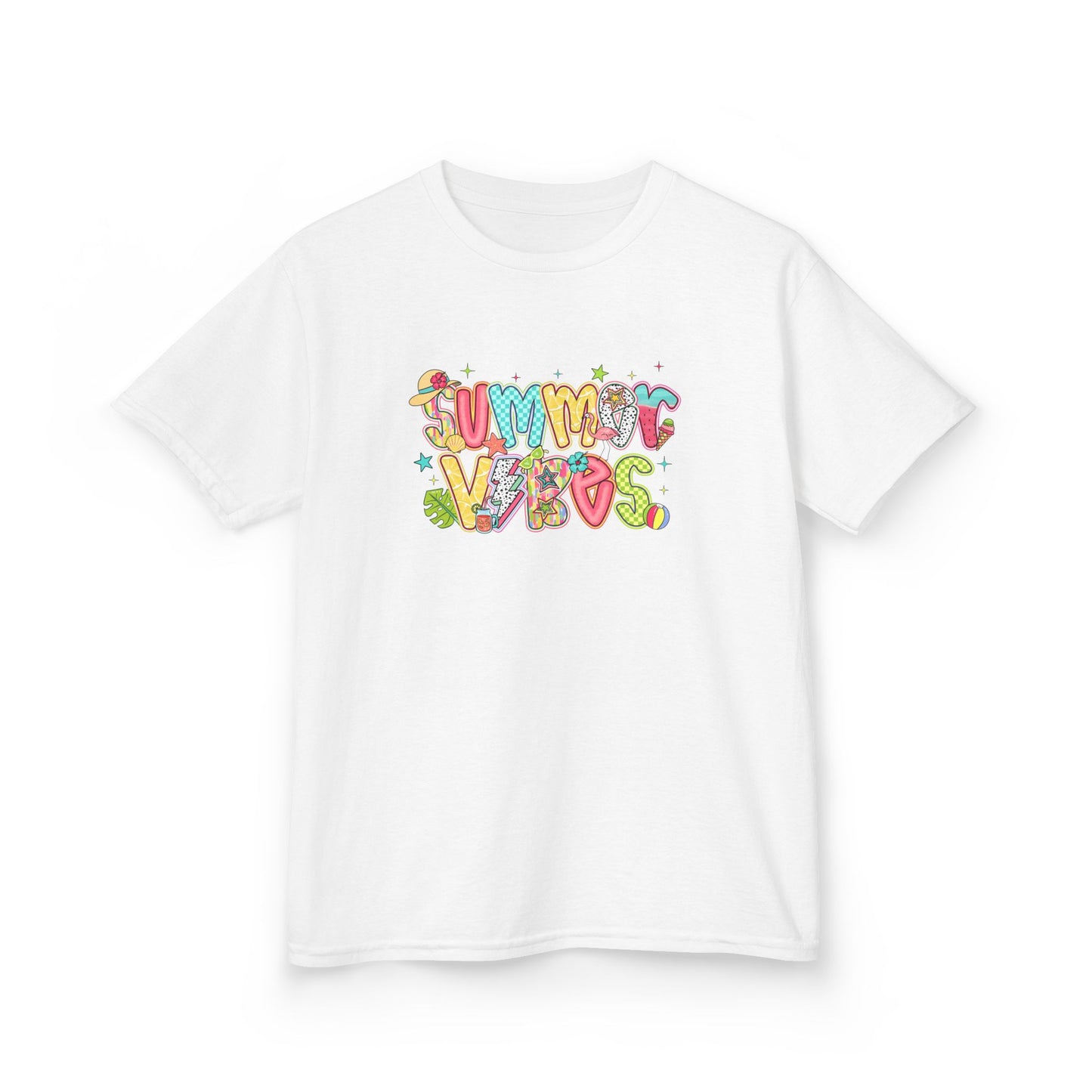 Summer Vibes Kids Cotton Tee