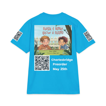 Charlesbridge “Raise a Reader, Grow a Reader” QR Code T-Shirt