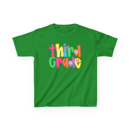 Back to School Third Grade Kids Tee