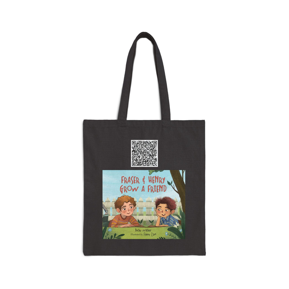Fraser & Henry Grow a Friend Storybook Canvas Tote Bag