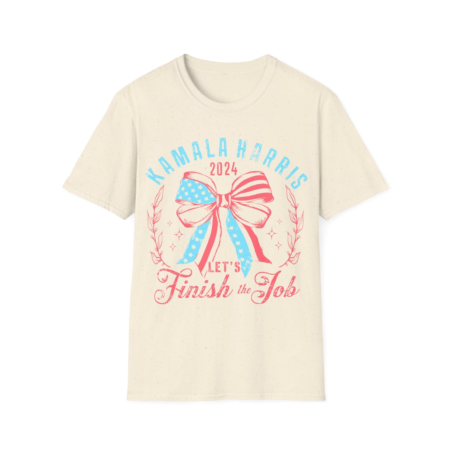 Kamala Let's Finish the Job Unisex Softstyle T-Shirt