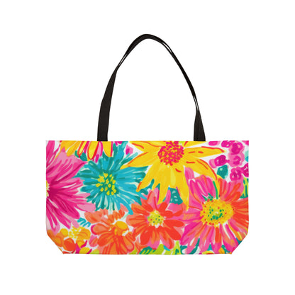 Summer Flowers Weekender Tote Bag