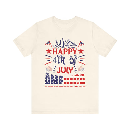 Fireworks 4th of July Unisex Jersey Short Sleeve Tee