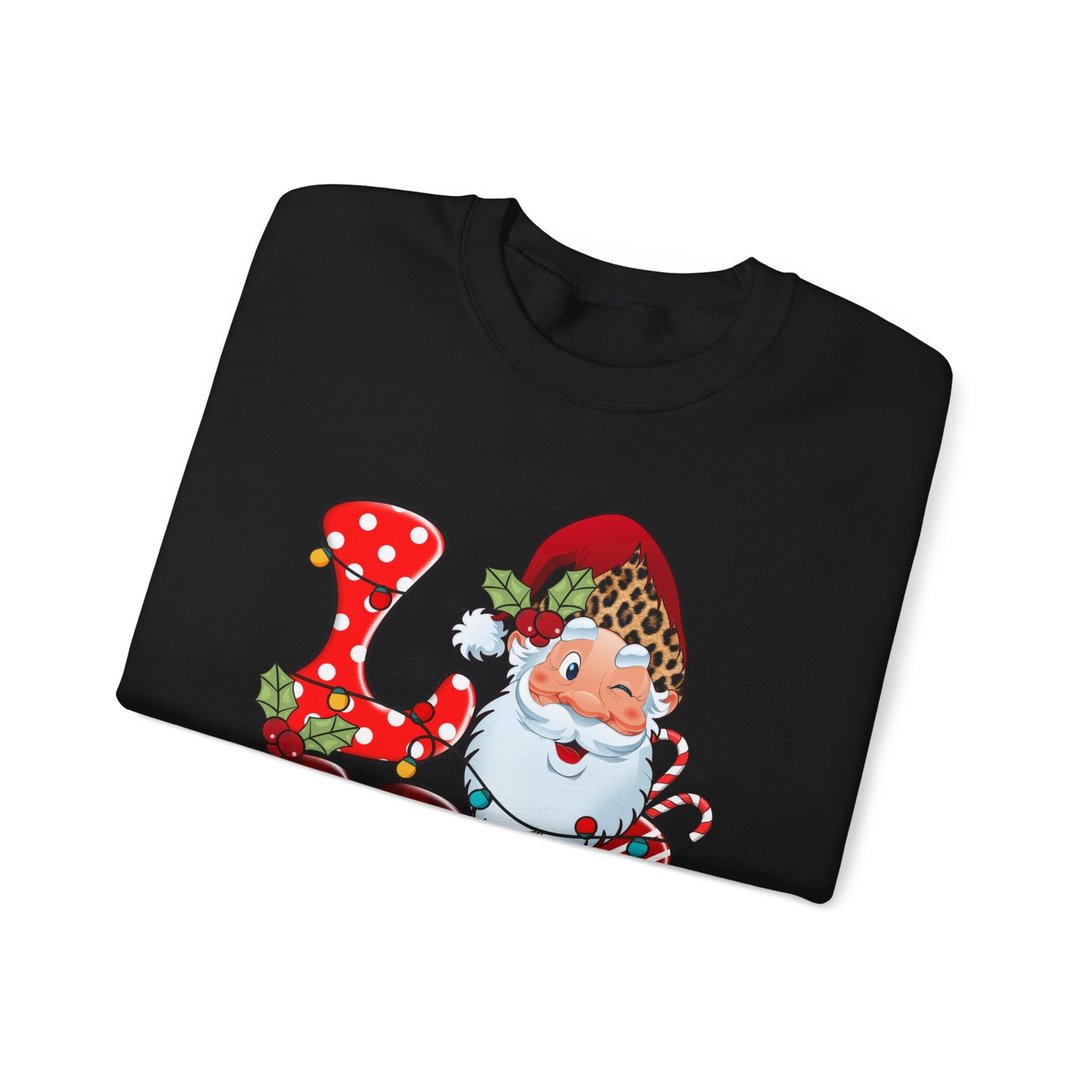 Santa Christmas Love Sweatshirt