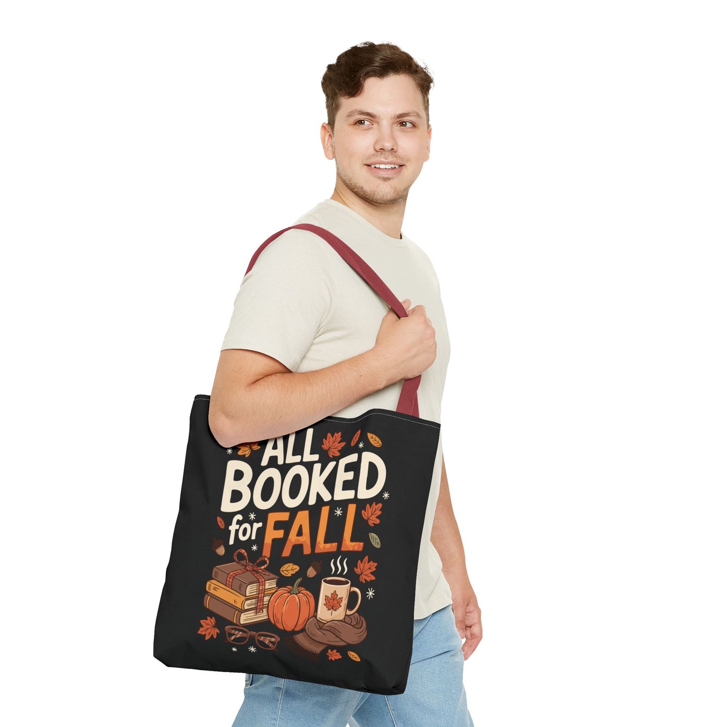 All Booked for Fall Tote Bag