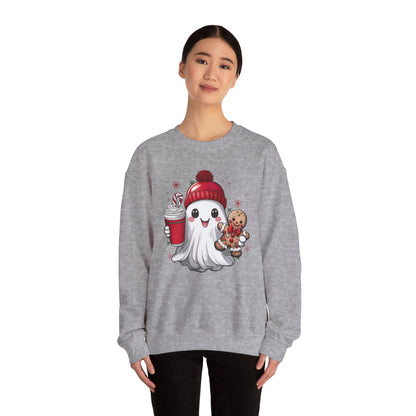 Cute Christmas Ghost Sweatshirt