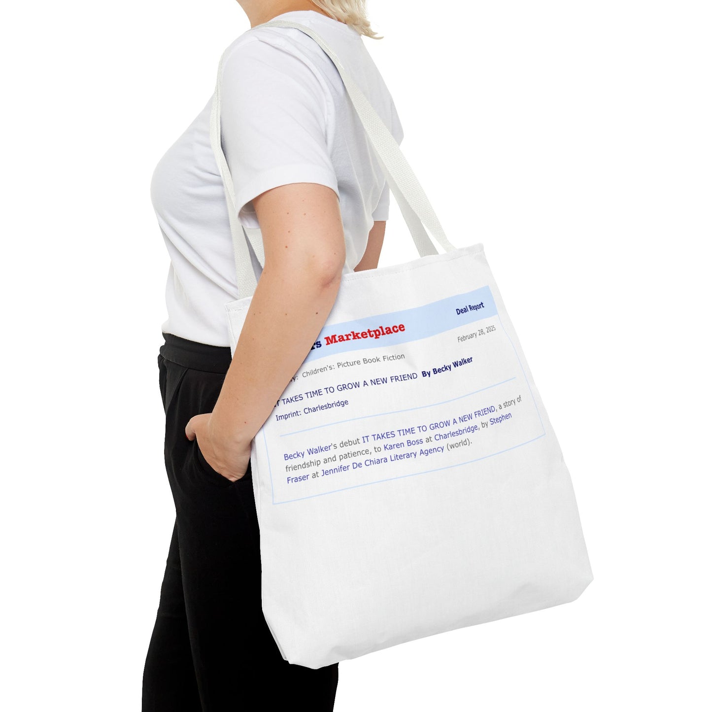 Tote Bag — Publishers Marketplace Announcement Tote