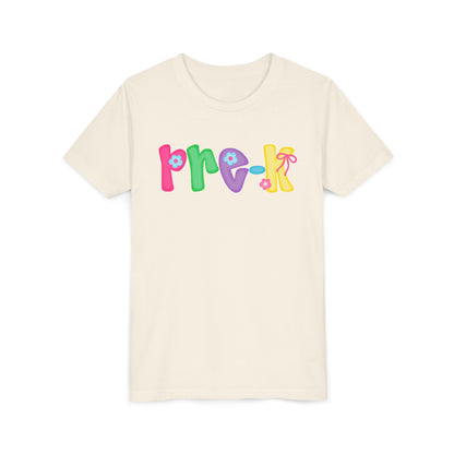 Colorful Pre-K Youth Back to School Tee