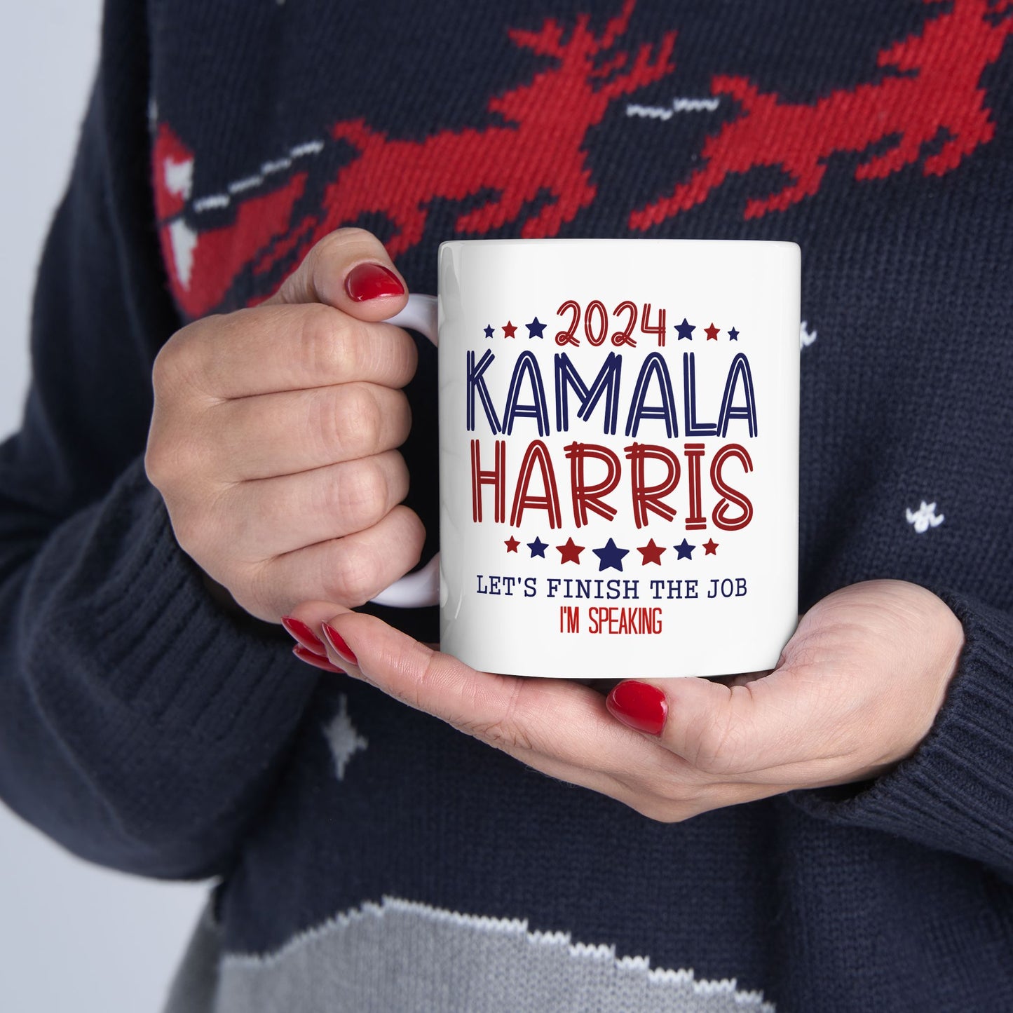 Kamala Harris Ceramic Mug, (11oz, 15oz)