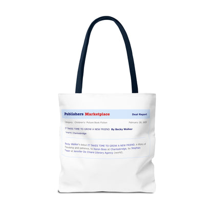 Tote Bag — Publishers Marketplace Announcement Tote