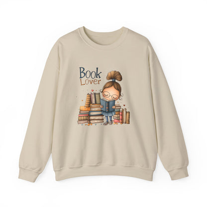 Book Lover Crewneck Sweatshirt