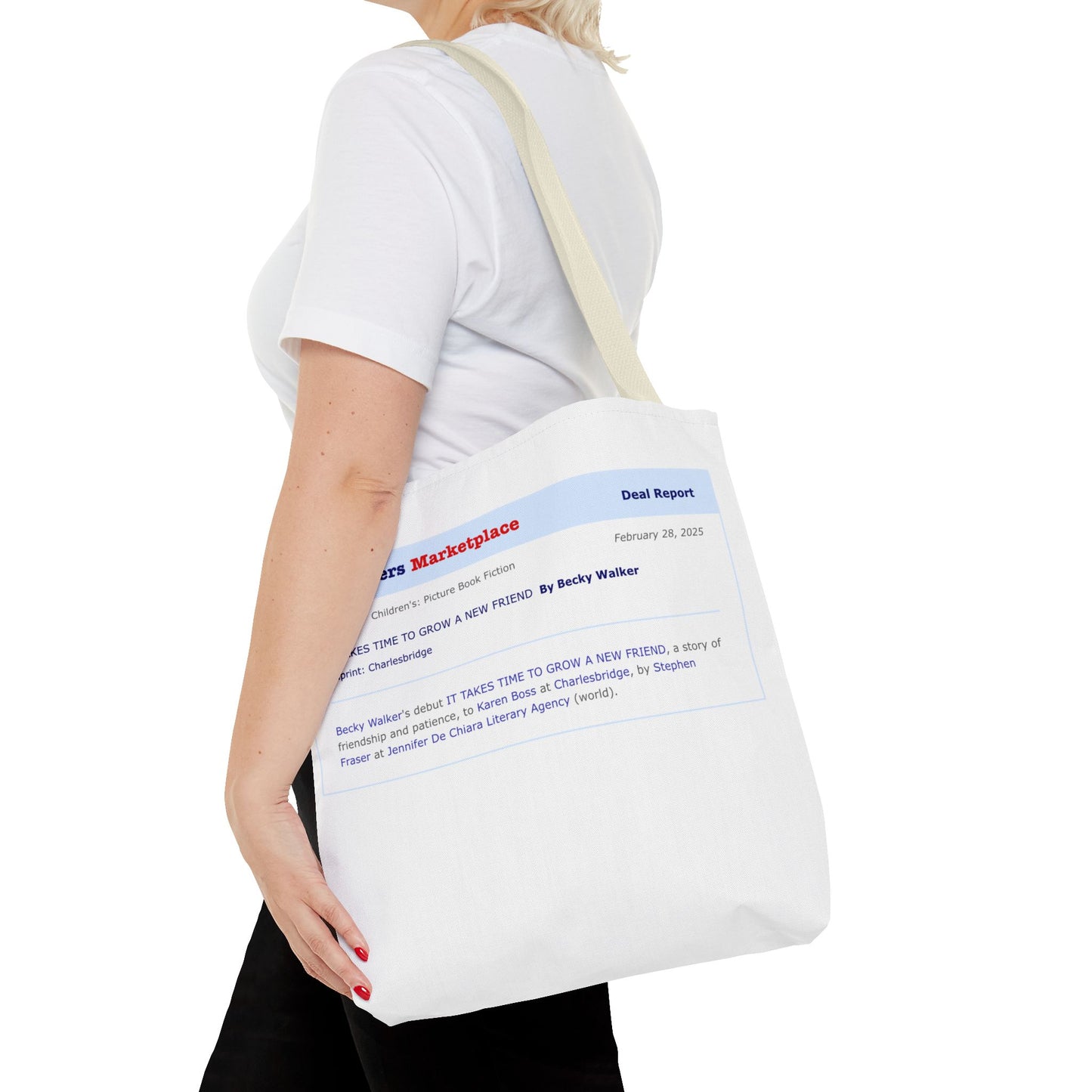 Tote Bag — Publishers Marketplace Announcement Tote