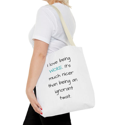 Woke Rainbow Tote Bag