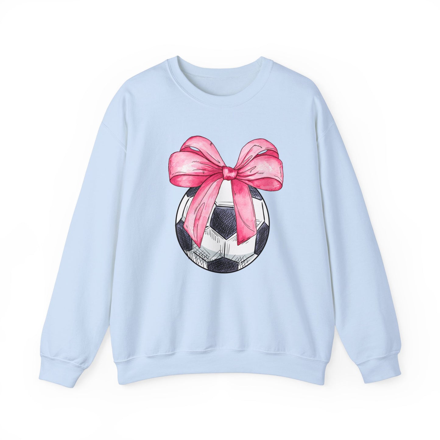 Soccer Coquette Adult Size Sweatshirt