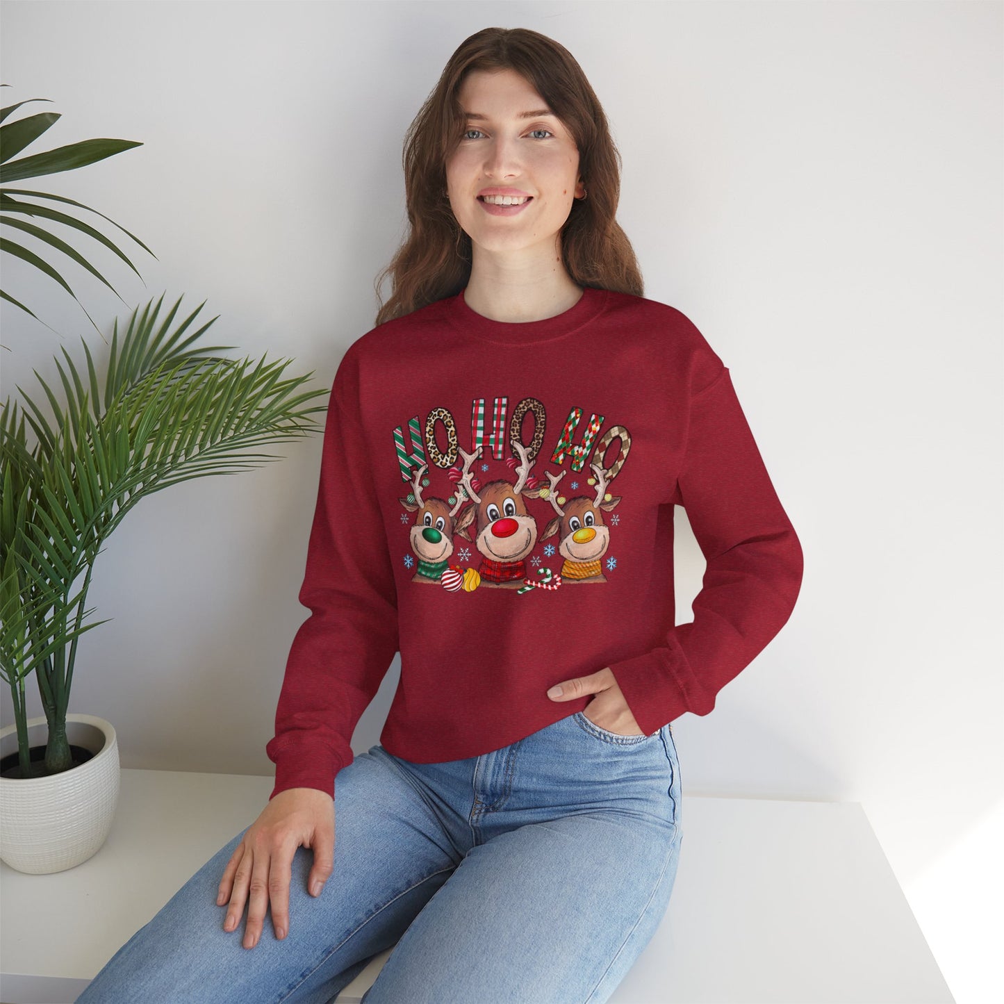 Christmas Reindeer Sweatshirt