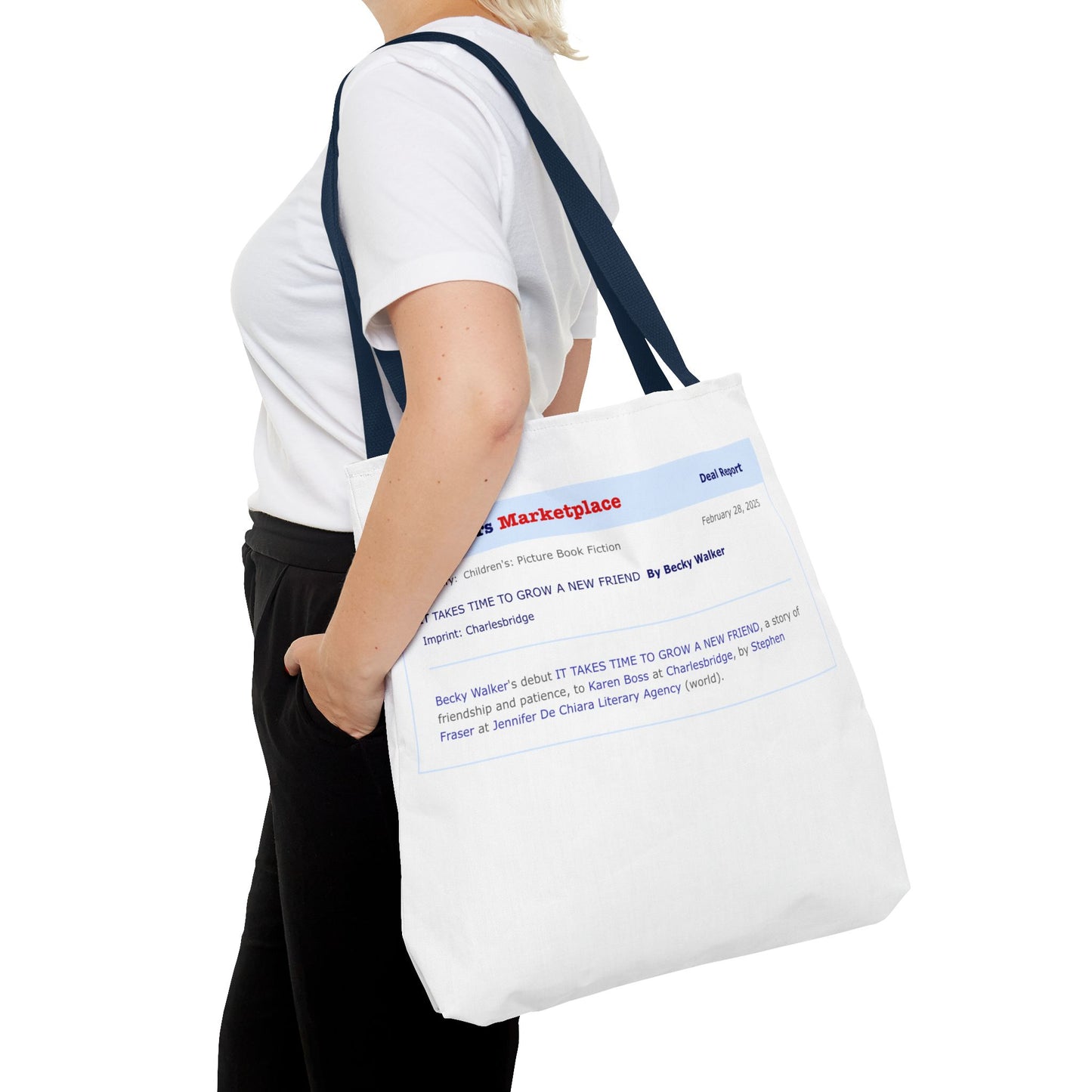 Tote Bag — Publishers Marketplace Announcement Tote