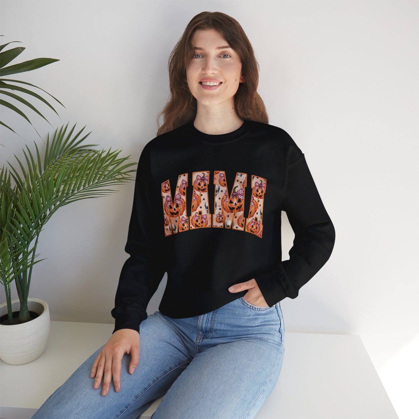 MAMA Halloween Pumpkin Sweatshirt