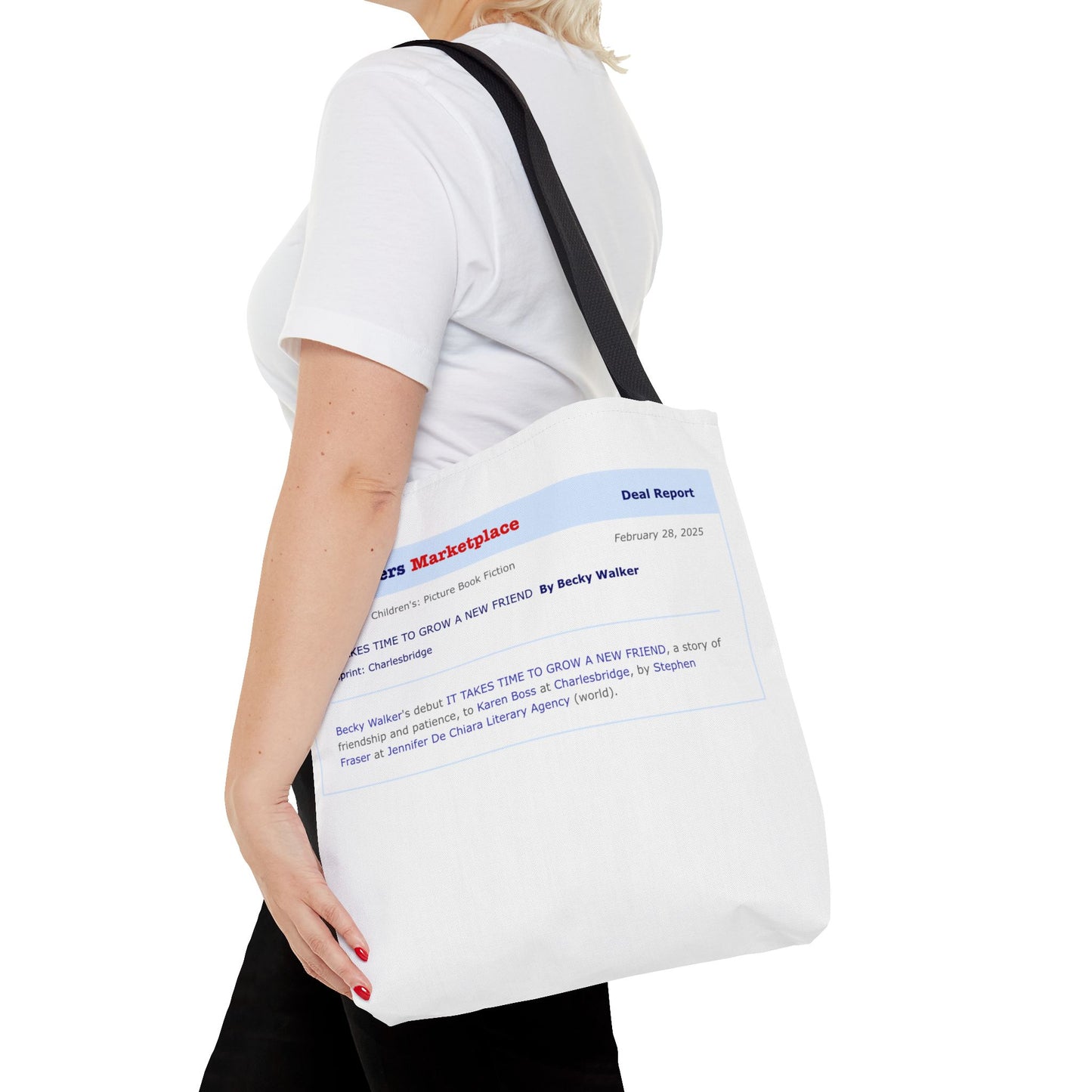 Tote Bag — Publishers Marketplace Announcement Tote