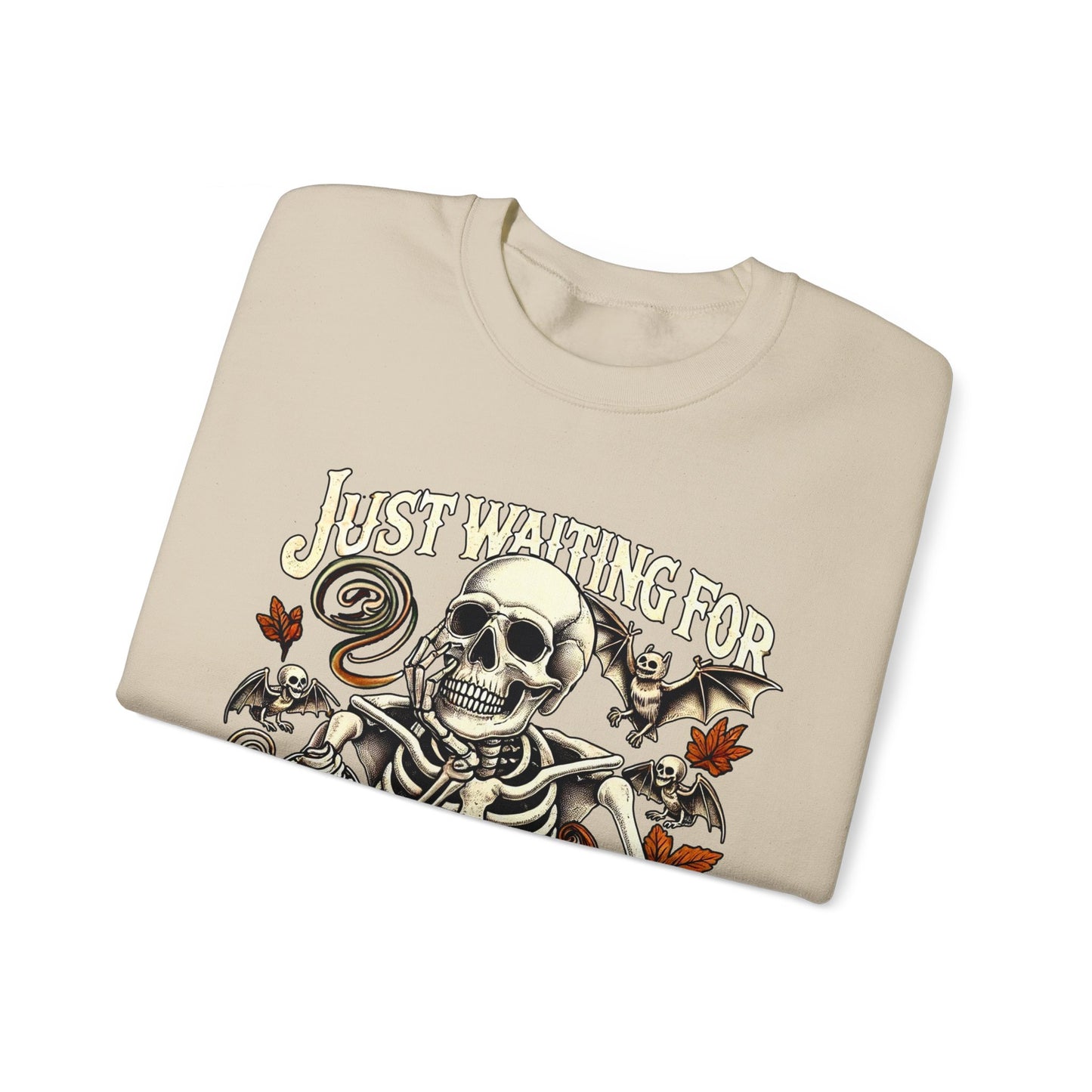 I'm Just Waiting for Halloween Sweatshirt