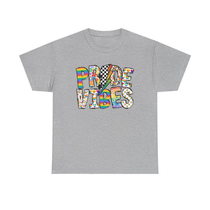 Gay Pride Vibes Unisex Cotton Tee