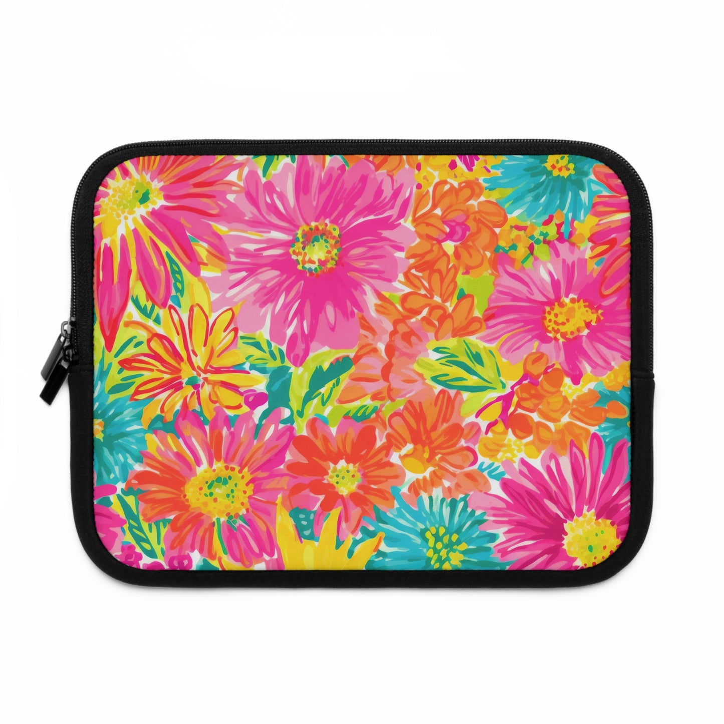 Bright Floral Laptop Sleeve