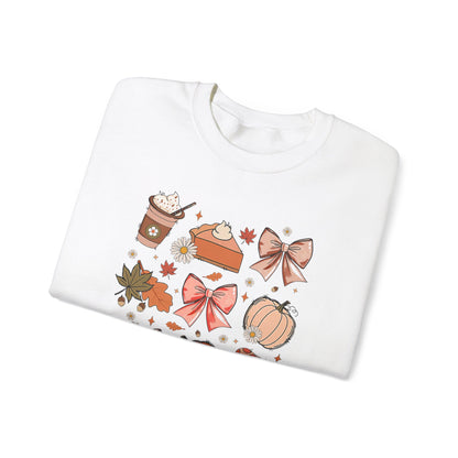 Fall Vibes Coquette Unisex Sweatshirt