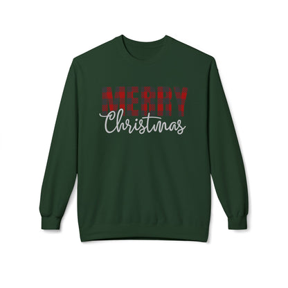 Merry Christmas Unisex Fleece Sweatshirt