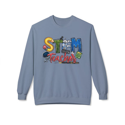 STEM Teacher Fleece Midweight Sweatshirt