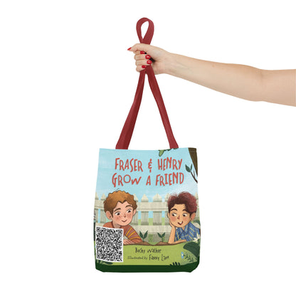 Fraser & Henry Grow a Friend Book Illustration Tote Bag