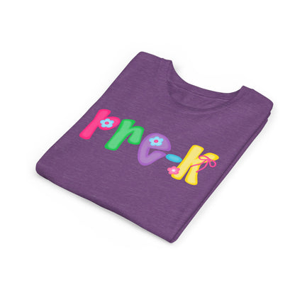 Colorful Pre-K Youth Back to School Tee