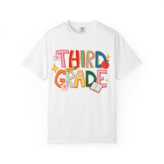 Third Grade Back to School Teacher T-shirt
