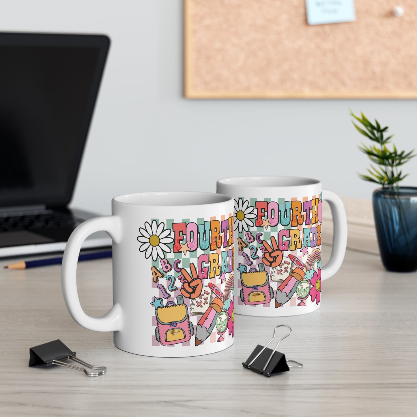 Fourth Grade Teacher Mug 11oz