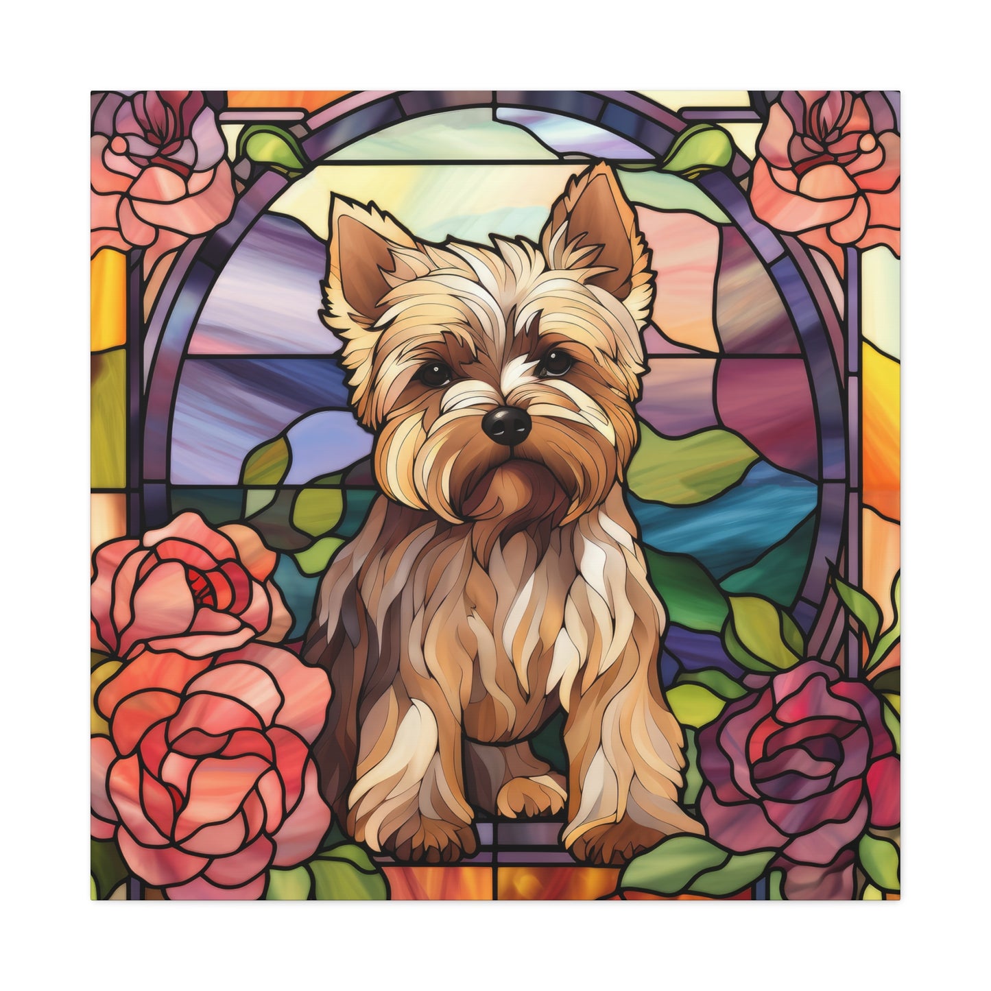 Yorkshire Terrier Canvas Wall Art