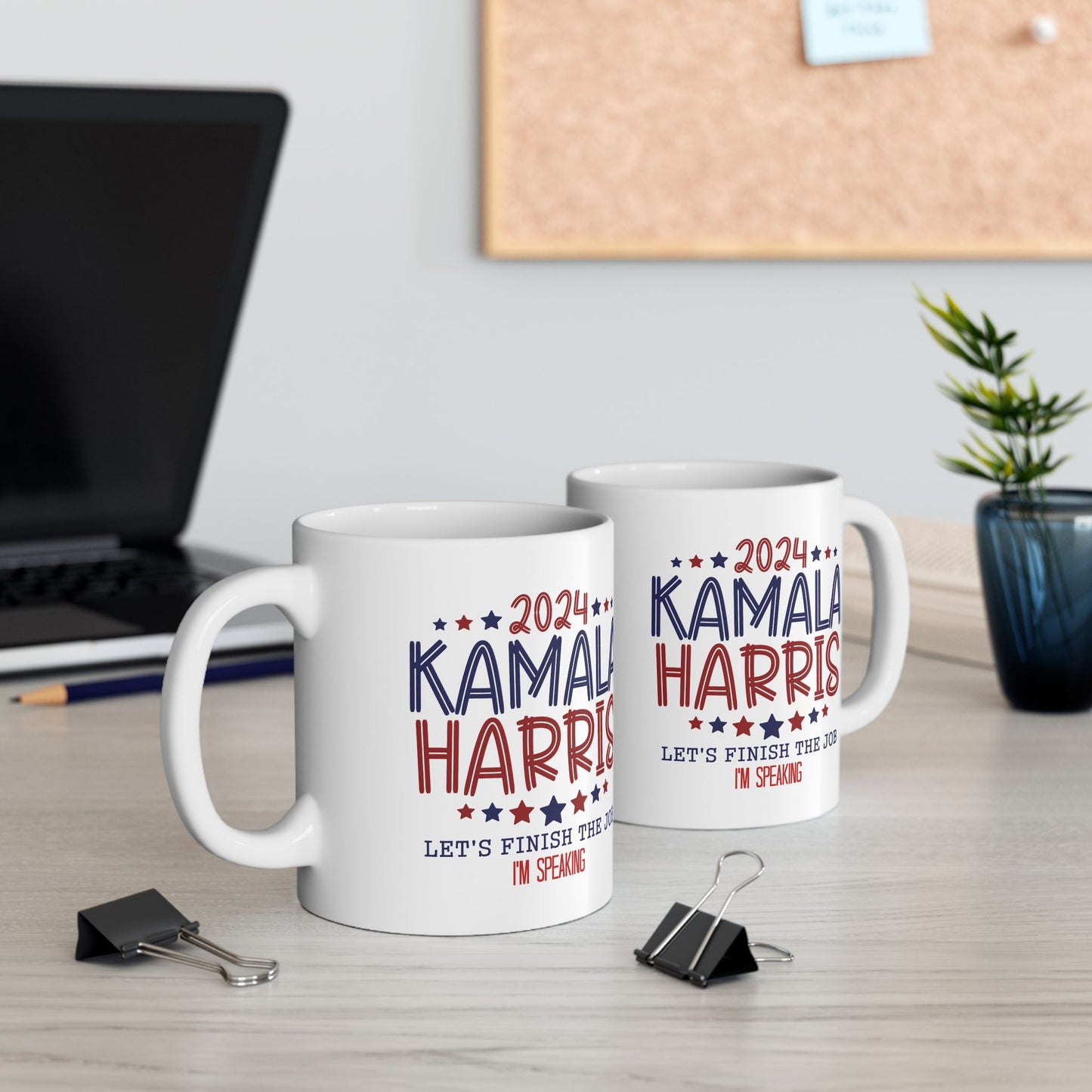 Kamala Harris Ceramic Mug, (11oz, 15oz)