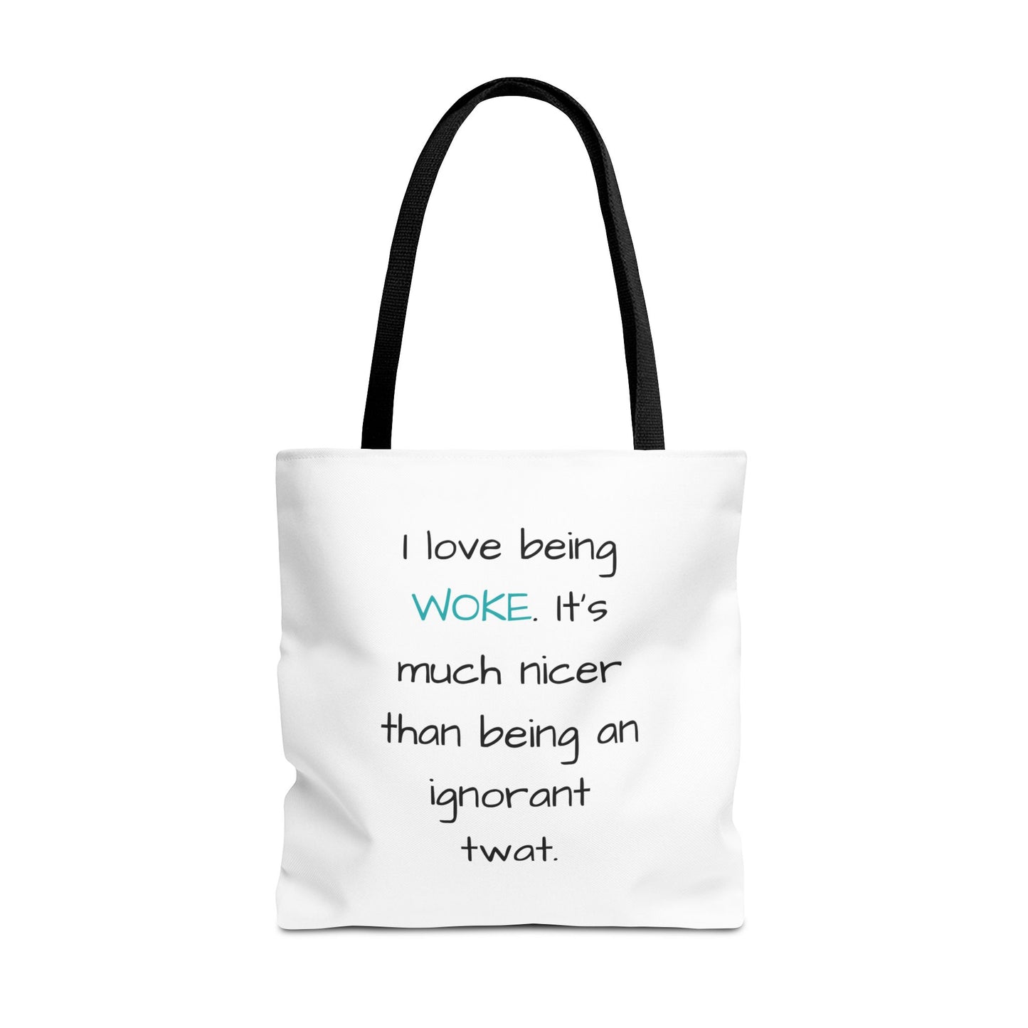 Woke Rainbow Tote Bag