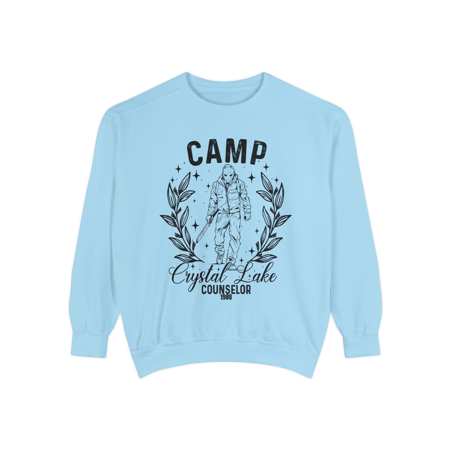 Halloween Camp Crystal Lake Comfort Colors Sweatshirt