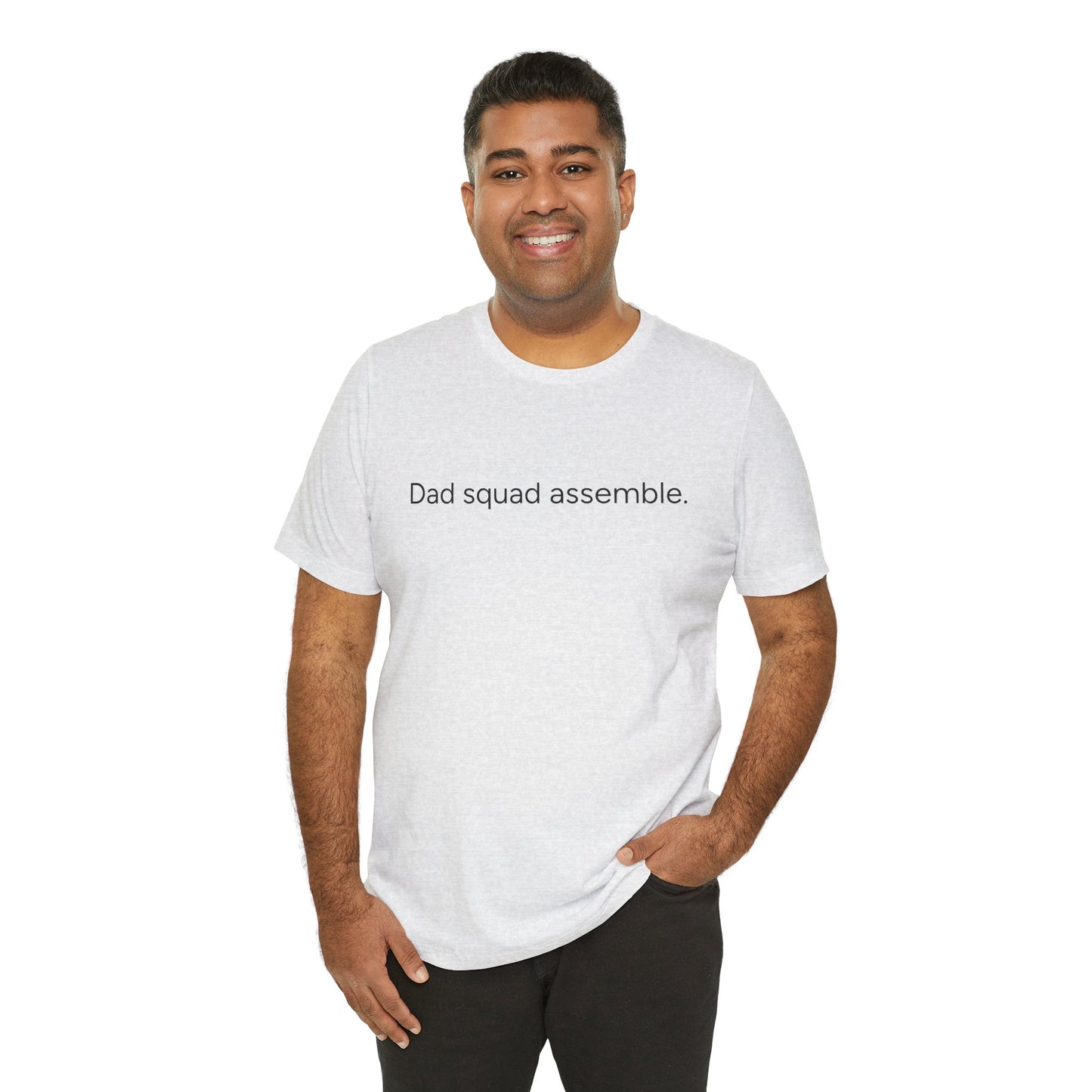 Funny Dad Squad Assemble Short Sleeve Tee