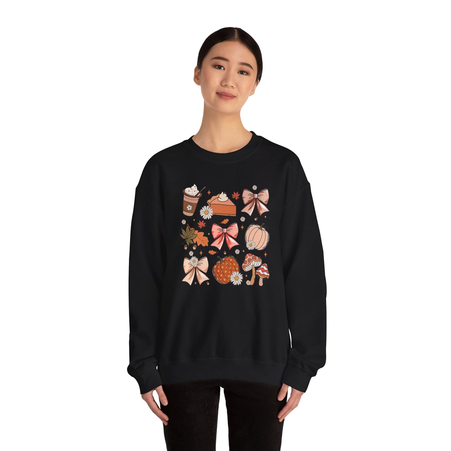 Fall Vibes Coquette Unisex Sweatshirt