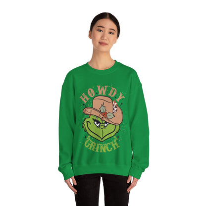 Howdy Grinch Christmas Sweatshirt