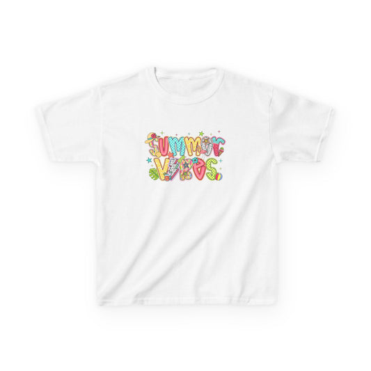 Summer Vibes Kids Cotton Tee