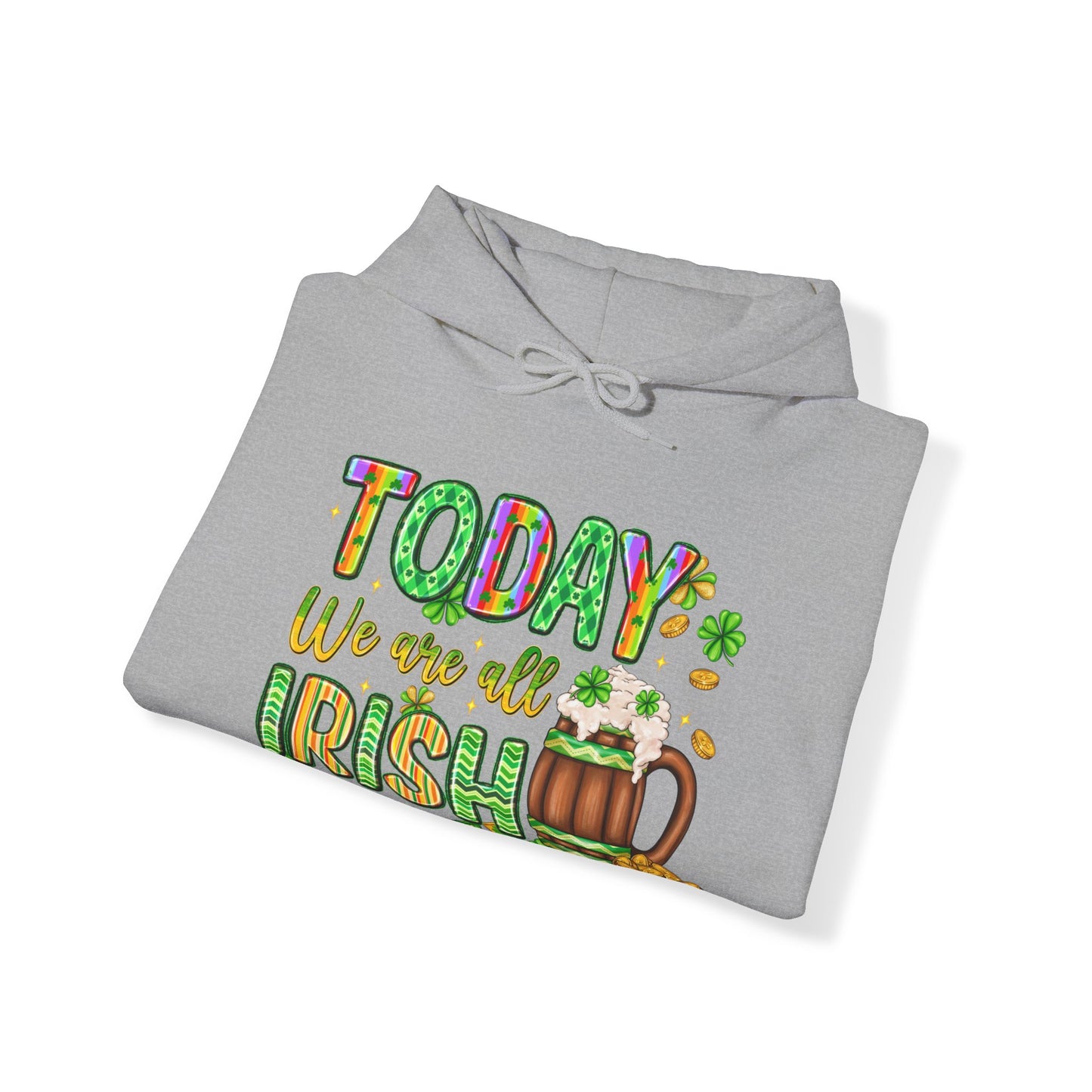 Today We Are All Irish St. Patrick's Day Hoodie Sweatshirt