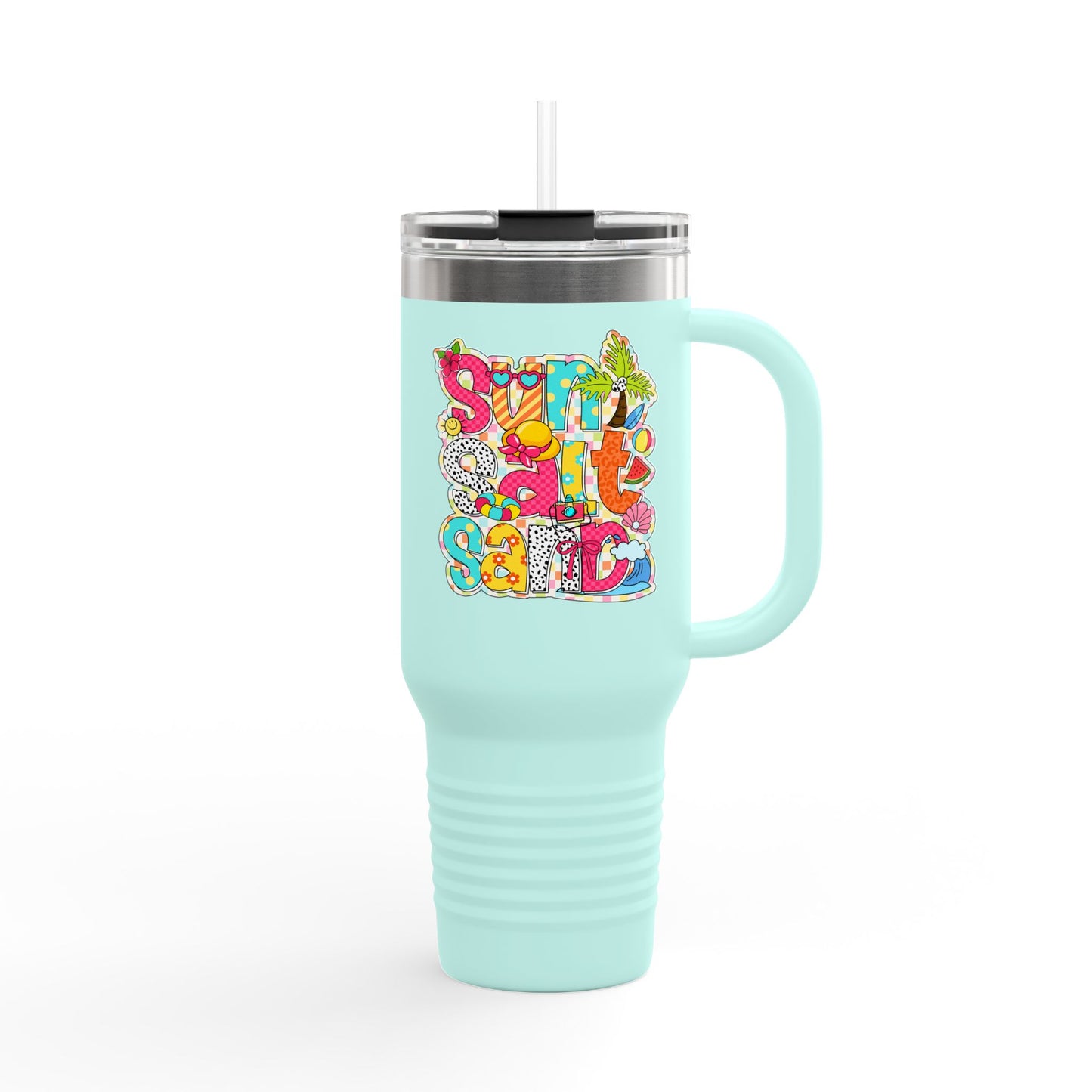 Sun Salt Sand Insulated Travel Mug, 40oz