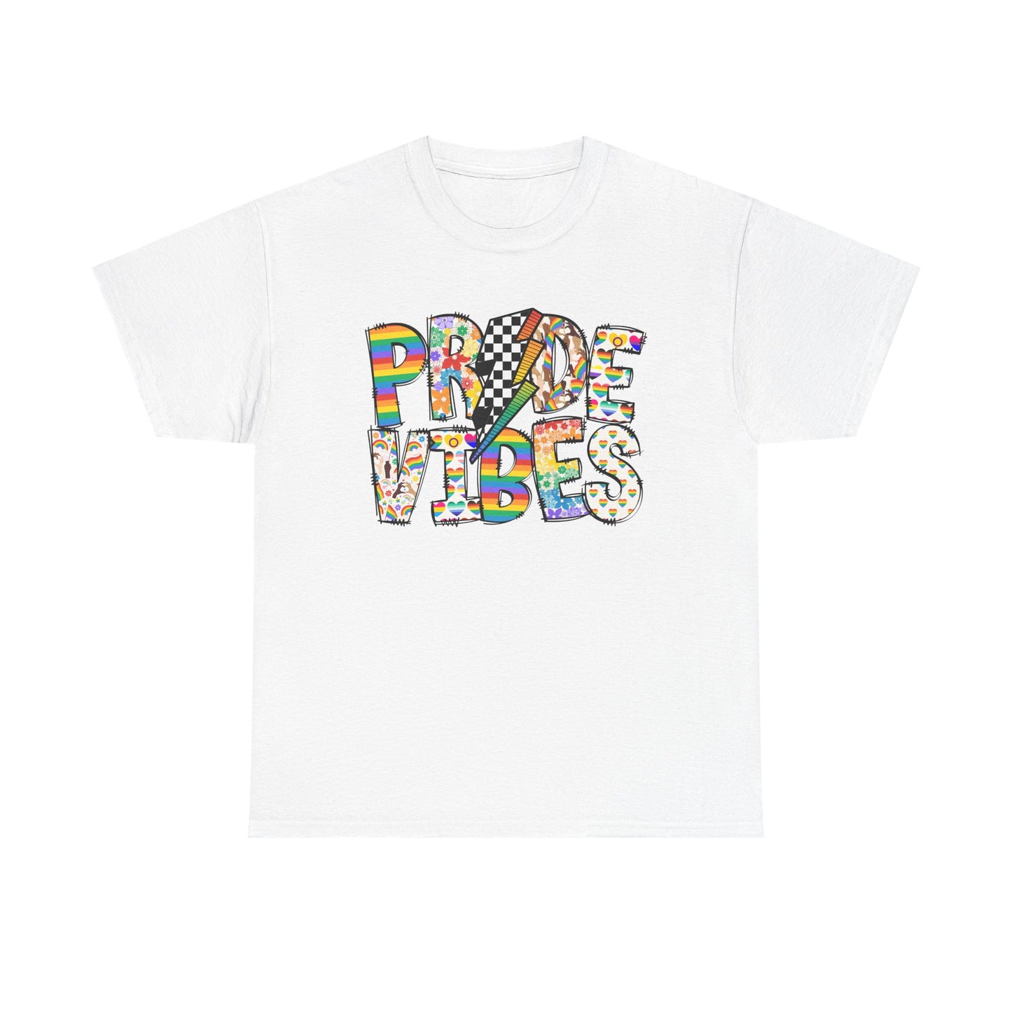 Gay Pride Vibes Unisex Cotton Tee
